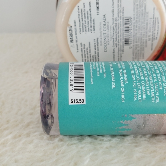 ⭕️SOLD⭕Bath & Body Works Sleigh Rides Snuggles Country Apple Mist Coconut Candle - Picture 4 of 8